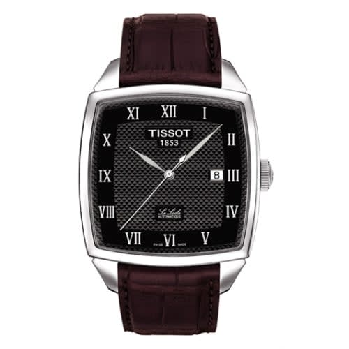 Tissot Le Locle Automatic Cushion 39 Stainless Steel / Black / Strap