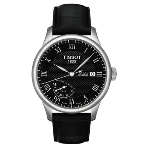 Tissot Le Locle Power Reserve 39.3 Stainless Steel / Black / Strap