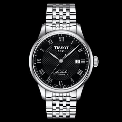 Tissot Le Locle Powermatic 80 39.3 Stainless Steel / Black / Bracelet