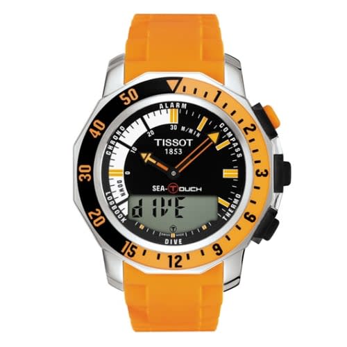 Tissot Sea-Touch Meters Orange