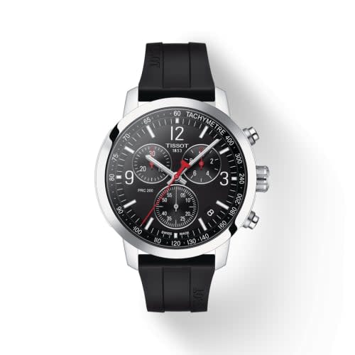 Tissot PRC 200 Quartz Chronograph Stainless Steel / Black