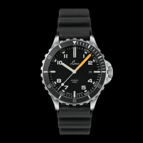 Laco Squad Watch Himalaya / Stainless Steel / Black