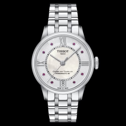 Tissot Chemin Des Tourelles Powermatic 80 32 Stainless Steel / MOP / Bracelet