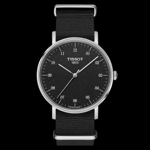 Tissot Everytime Medium Stainless Steel / Black / NATO