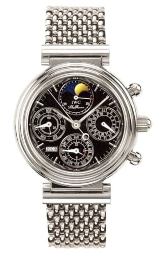 IWC Schaffhausen Da Vinci Perpetual Stainless Steel / Black / English / Bracelet