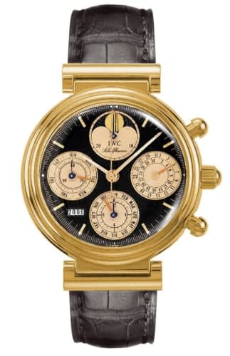 IWC Schaffhausen Da Vinci Perpetual Red Gold / Black / 120 Years