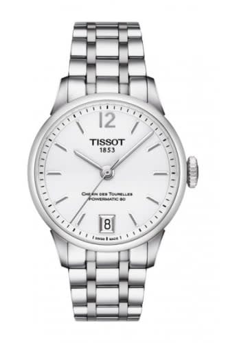 Tissot Chemin des Tourelles Powermatic 32 Stainless Steel / Silver / Bracelet