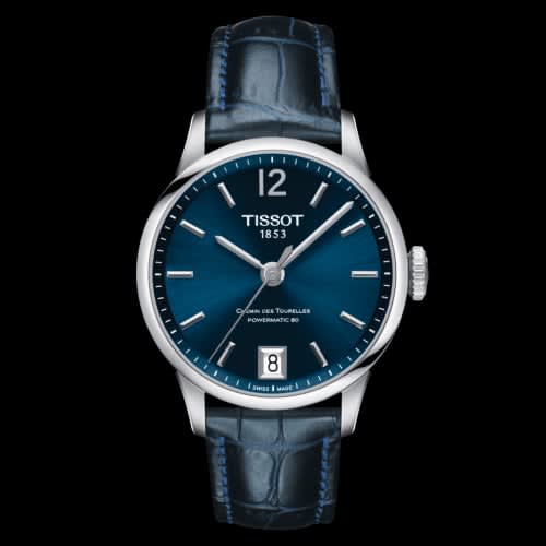 Tissot Chemin Des Tourelles Powermatic 80 32 Stainless Steel / Blue / Strap