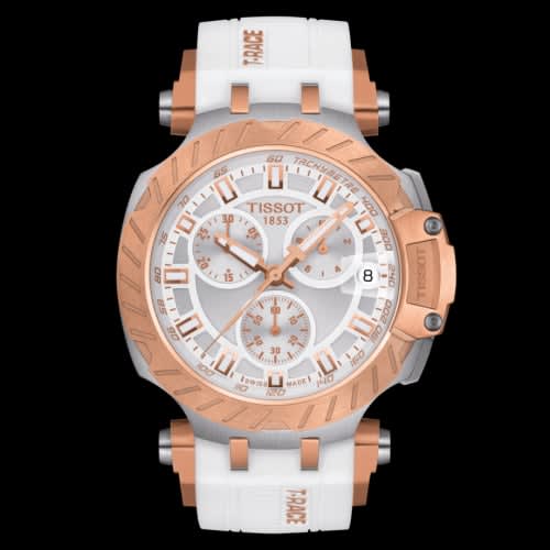 Tissot T-Race Chronograph Stainless Steel / PVD Gold / Silver