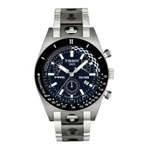 Tissot PRS 516 Quartz Chronograph 40 Stainless Steel / Black / Bracelet