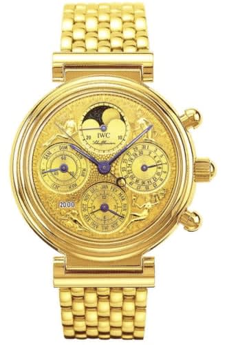 IWC Schaffhausen Da Vinci Tourbillon Quattro Stagioni / French / Bracelet