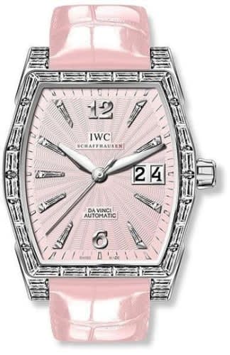 IWC Schaffhausen Da Vinci Automatic Midsize White Gold / Baguette / Silver