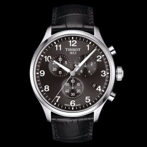 Tissot Chrono XL Classic Stainless Steel / Black / Strap