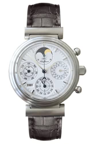 IWC Schaffhausen Da Vinci Perpetual Stainless Steel / White / German