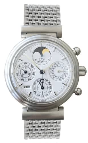 IWC Schaffhausen Da Vinci Perpetual Stainless Steel / White / German / Bracelet