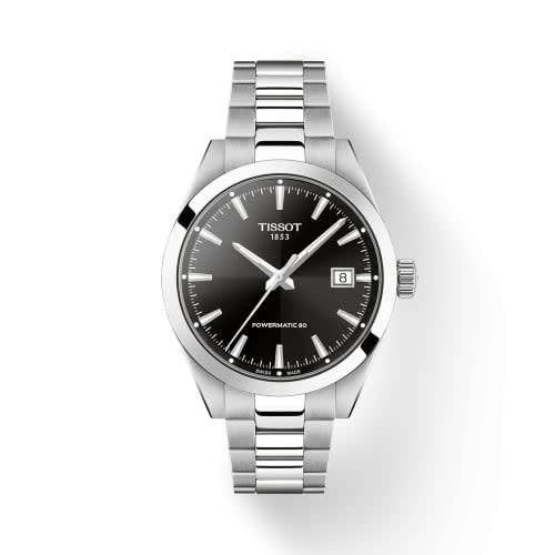 Tissot Gentleman Powermetic 80 38 Stainless Steel / Black / Bracelet