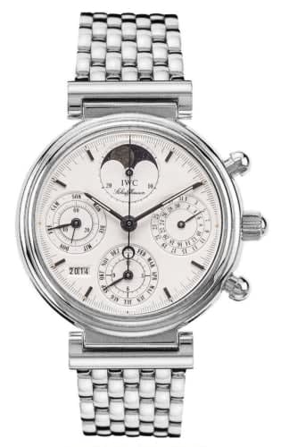 IWC Schaffhausen Da Vinci Perpetual White Gold / White / French / Bracelet
