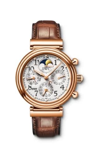 IWC Schaffhausen Da Vinci Perpetual Red Gold / Silver / English
