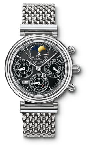 IWC Schaffhausen Da Vinci Perpetual Stainless Steel / Black / German / Bracelet
