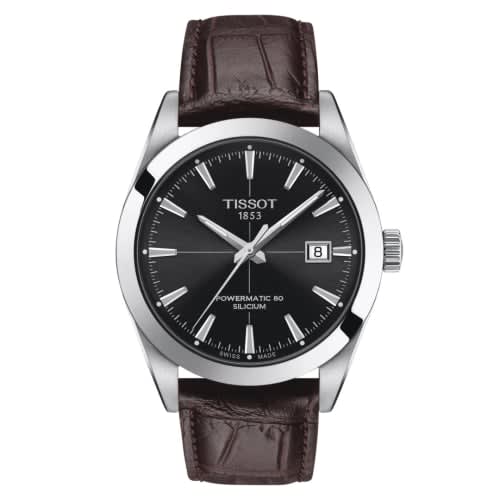 Tissot Gentleman Powermatic Stainless Steel / Black / Strap