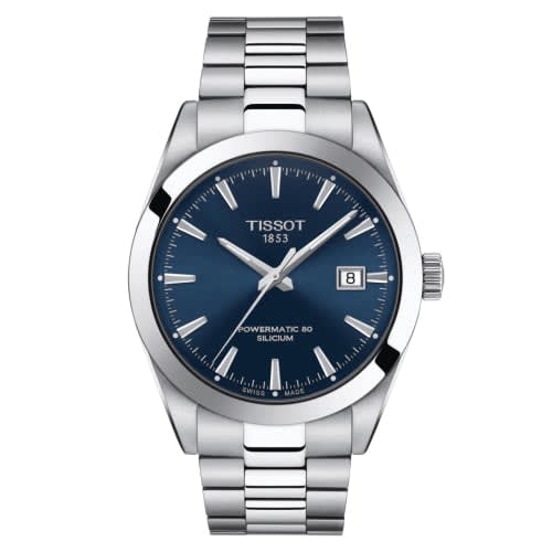 Tissot Gentleman Powermatic Stainless Steel / Blue / Bracelet