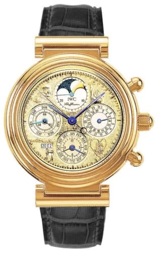IWC Schaffhausen Da Vinci Tourbillon Leonardo Rose Gold / French