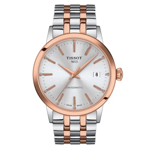 Tissot Dream Swissmatic 42 Two Tone / Silver / Bracelet