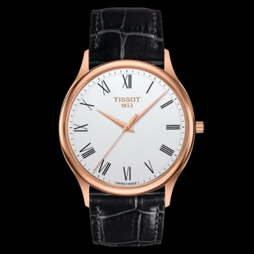 Tissot Excellence 18K Rose Gold / Silver
