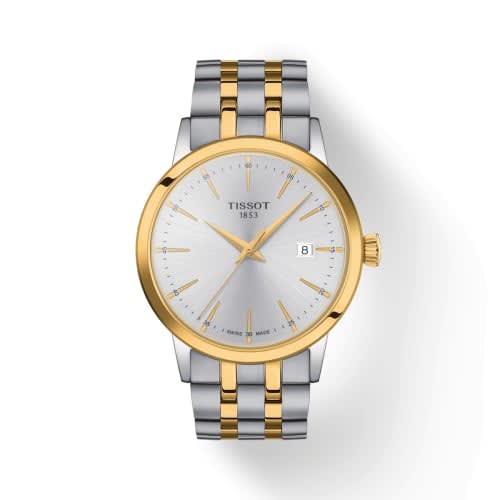 Tissot Dream Quartz 42 Stainless Steel - Yellow Gold / Silver / Bracelet