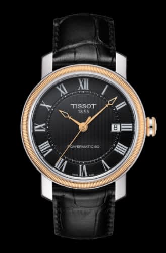 Tissot Bridgeport Powermatic 80 Two Tone / Black Roman