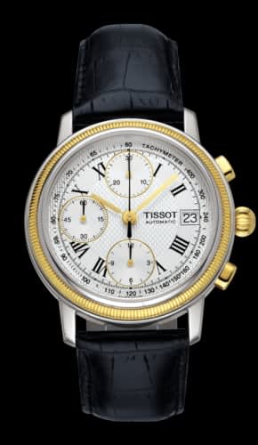 Tissot Bridgeport Automatic Chronograph Gold Bezel