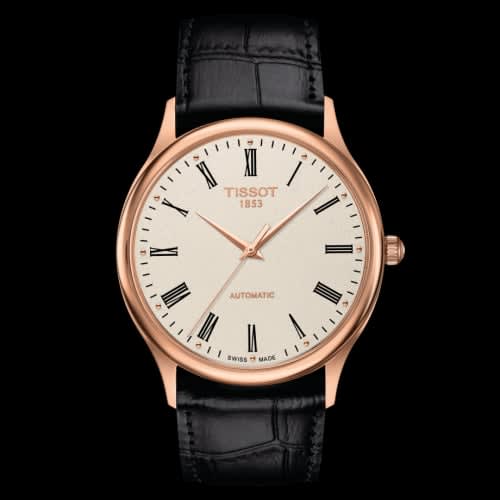 Tissot Excellence Automatic Rose Gold / Beige