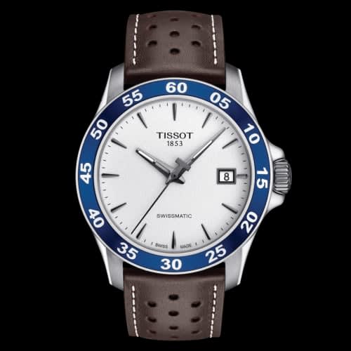 Tissot V8 Swissmatic 42.5 Stainless Steel / Silver / Strap