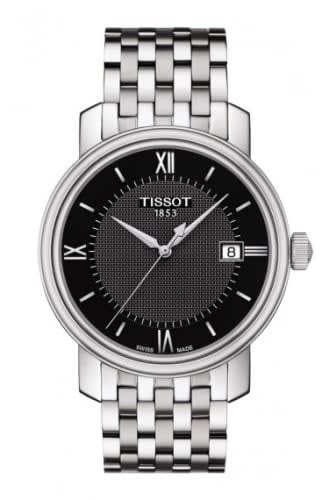 Tissot Bridgeport Quartz Stainless Steel / Black / Bracelet