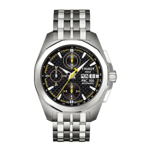 Tissot PRC 100 Stainless Steel / Carbon / Bracelet