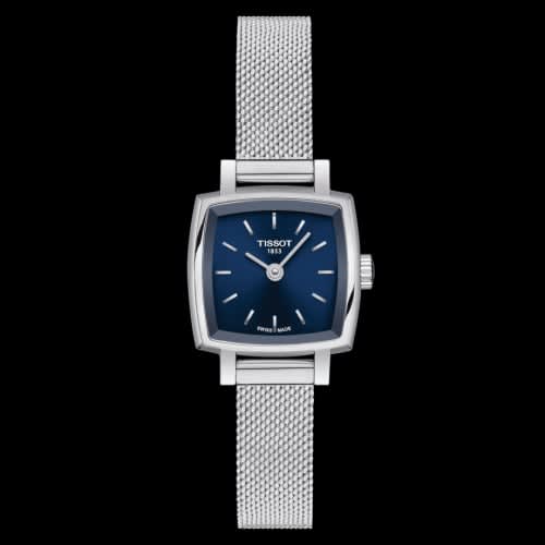 Tissot Lovely Square Stainless Steel / Blue / Bracelet