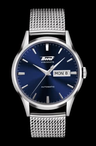 Tissot Visodate Automatic Stainless Steel / Blue / Milanese