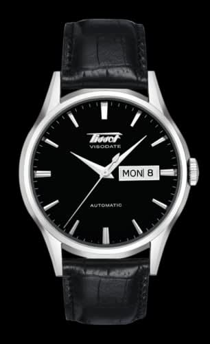 Tissot Visodate Automatic Stainless Steel / Black / Strap
