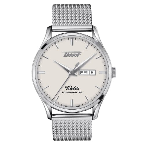 Tissot Visodate Powermatic 80 Stainless Steel / Silver / Bracelet
