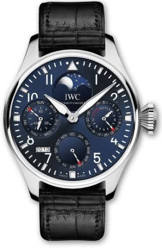 IWC Schaffhausen Big Pilot Perpetual Calendar Laureus Charity Night Zürich 2014