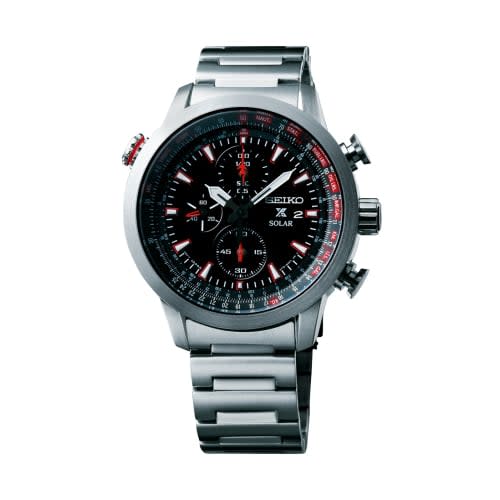 Seiko Prospex Sky SSC349P1 Stainless Steel / Black