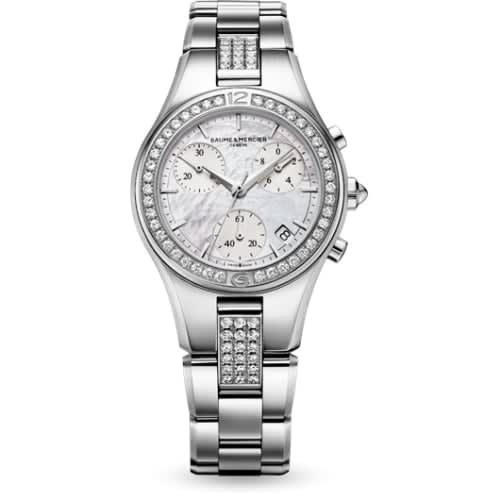 Baume & Mercier Linea Chronograph Quartz 32 Diamond