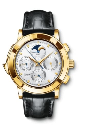 IWC Schaffhausen Grande Complication 3770 Yellow Gold / Silver / English