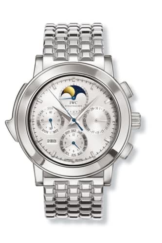 IWC Schaffhausen Grande Complication 3770 Platinum / Silver / German / Bracelet