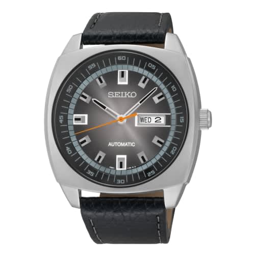 Seiko Recraft Cushion Stainless Steel / Grey / Strap
