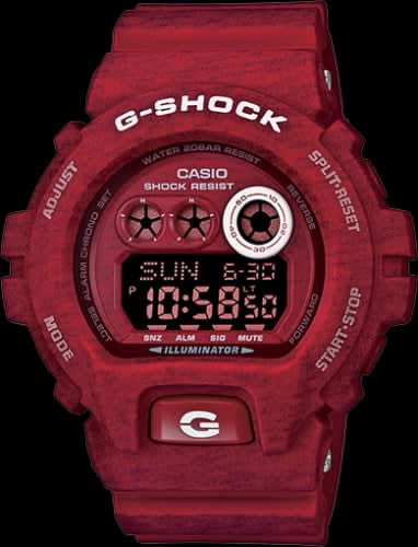 Casio GD-X6900HT-4 Heathered Red