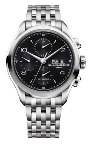 Baume & Mercier Clifton Chronograph Black Bracelet
