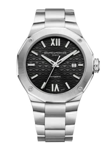 Baume & Mercier Riviera 42 Stainless Steel / Black