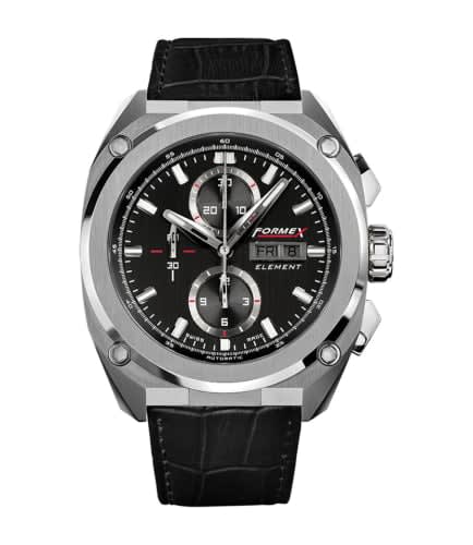 Formex Element Automatic Chronograph Full Steel / Black / Croco