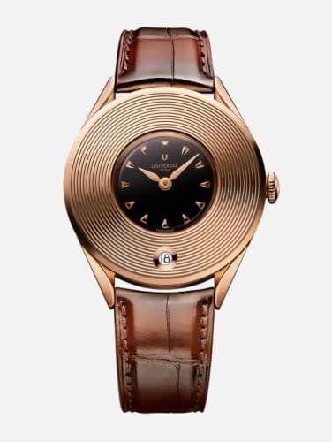Universal Genève Dioramic Signature Rose Gold / Black